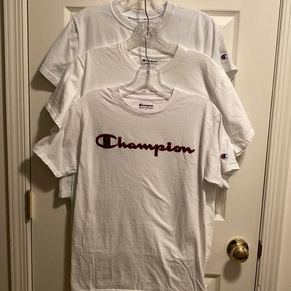 Champion Women’s White T-shirt Bundle (size S) set of 3